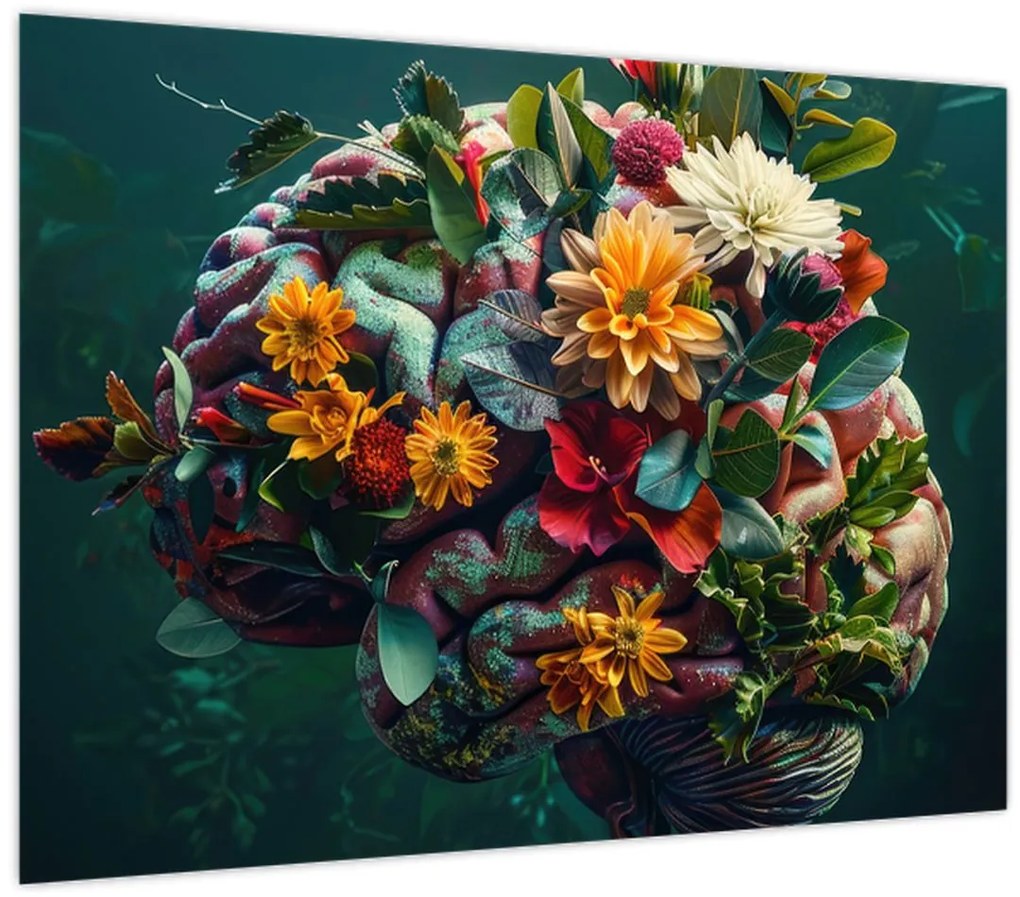 Tablou pe sticlă - Motivul (70x50 cm)