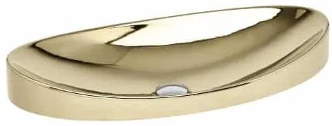 Lavoar incastrat auriu lucios 65 cm, oval, Gala Klea Auriu lucios, 650x350 mm