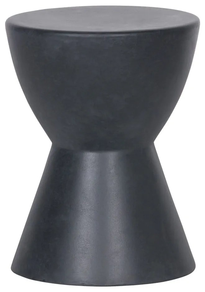 Taburet adecvat și pentru exterior WOOOD Dover, ø 35 cm, gri antracit