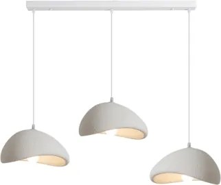BRILAGI - Lustră suspendată pe cablu WABI SABI 3xE27/60W/230V albă