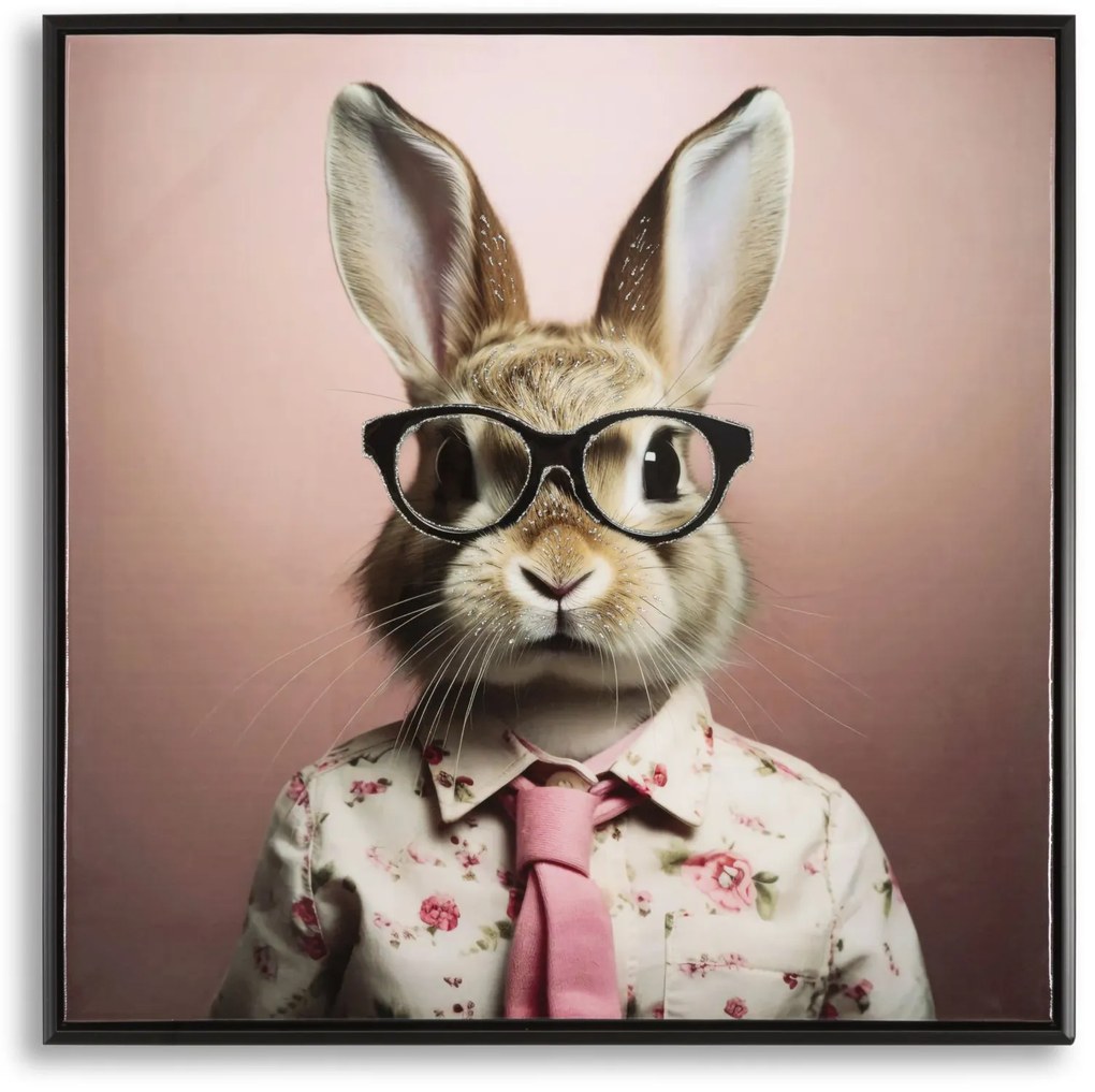 Tablou Office Bunny 62,5/2,8/62,5 cm