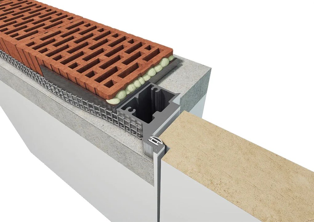 Usa Filomuro MIMESIS 365 - Usa cu toc ascuns   invizibil 900, 2066, Aliniere in Camera - Deschidere in Camera - DR - Situatia 2