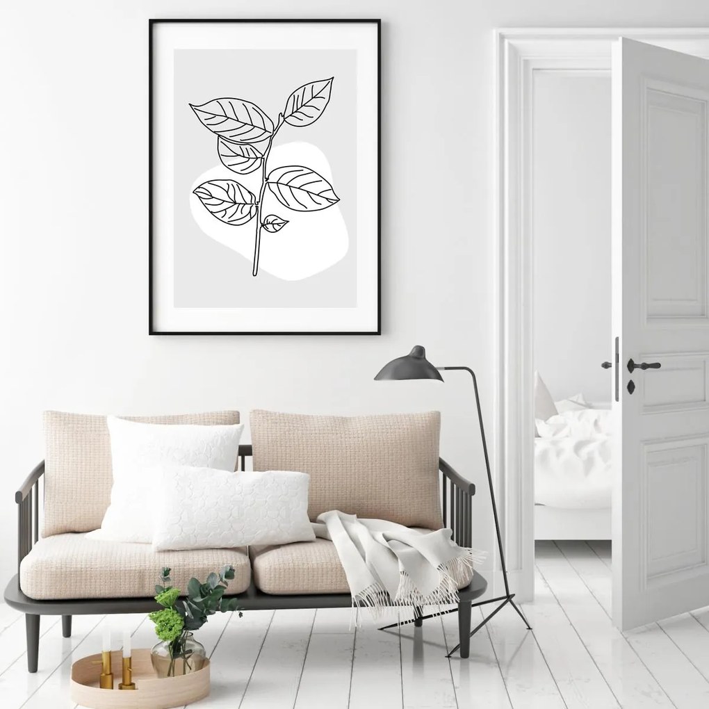 Poster - Abstracție naturală (A4)