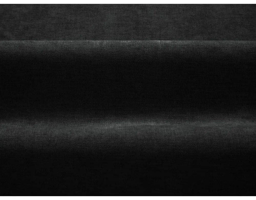 Pat matrimonial negru tapițat cu spațiu de depozitare cu somieră 160x200 cm Juno – Windsor & Co Sofas