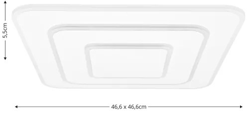 Brilagi - Plafonieră LED dimerizabilă MODERN/72W/230V 3000-6000K + telecomandă