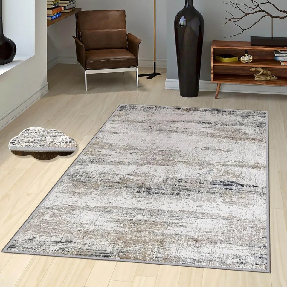 Covor Living EEXFAB446, 80x150 cm, Poliester