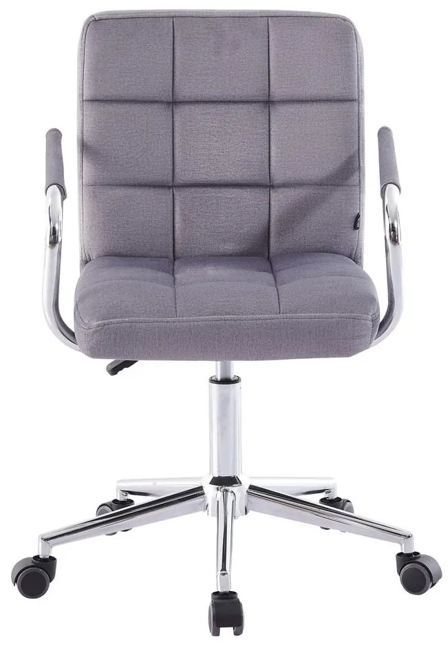 Scaun de birou Seattle (gri + argintiu). 1098710