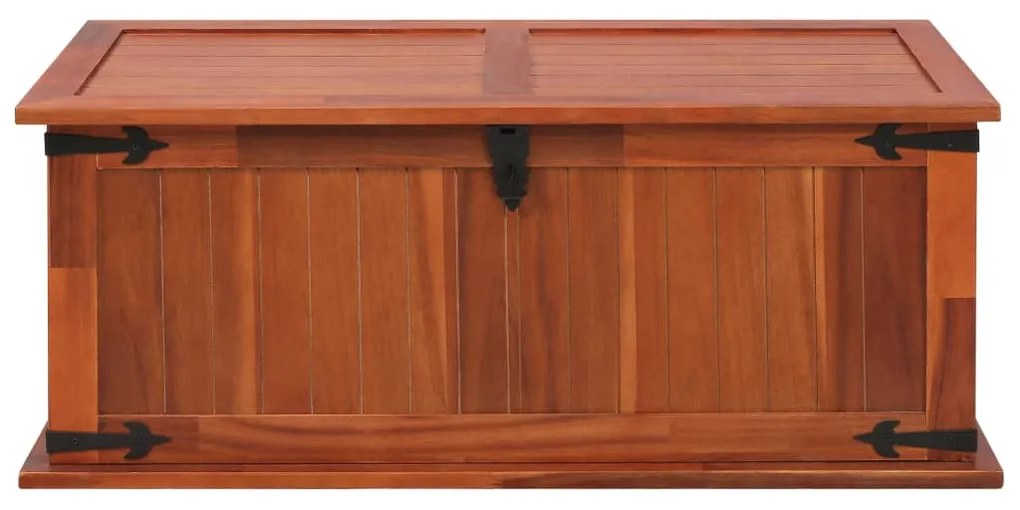 247242 vidaXL Cufăr de depozitare, 90x45x40 cm, lemn masiv de acacia