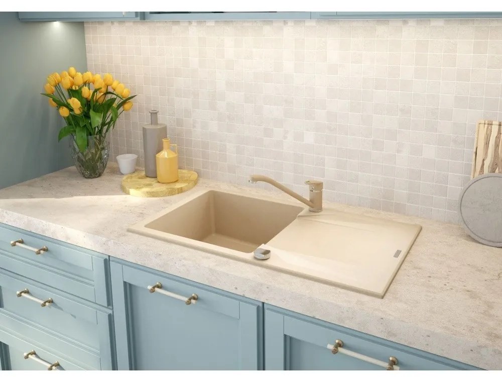 Chiuveta granit Deante Evora 44x78 cm nisip