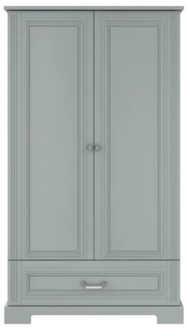 Dulap elegant Ines gri H180 cm