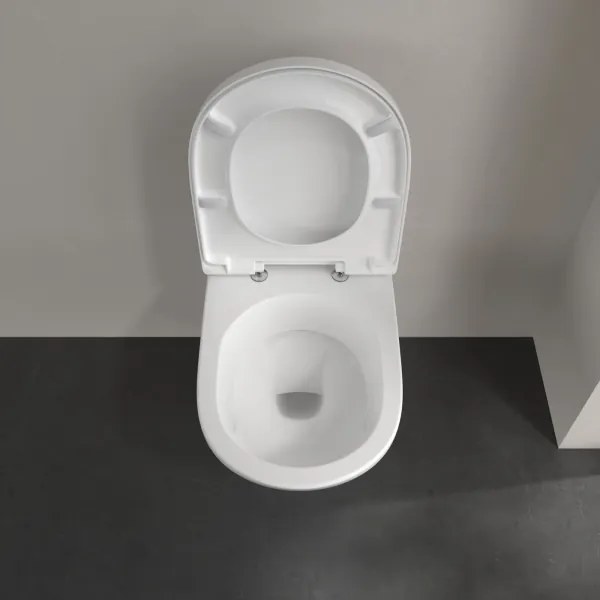 Villeroy & Boch 5660H101 - Vas WC suspendat O.NOVO din ceramică, alb, cu scaun WC