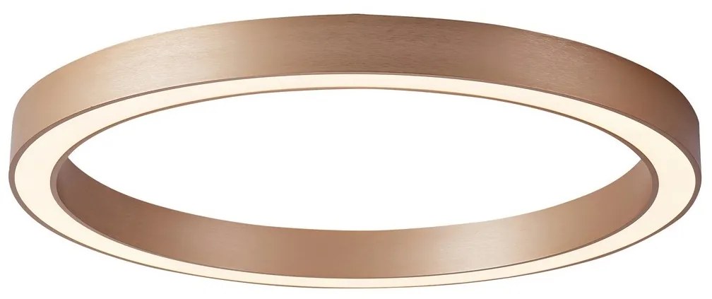 Azzardo AZ5039 - Plafonieră LED dimabilă MARCO LED/80W/230V auriu + + telecomandă