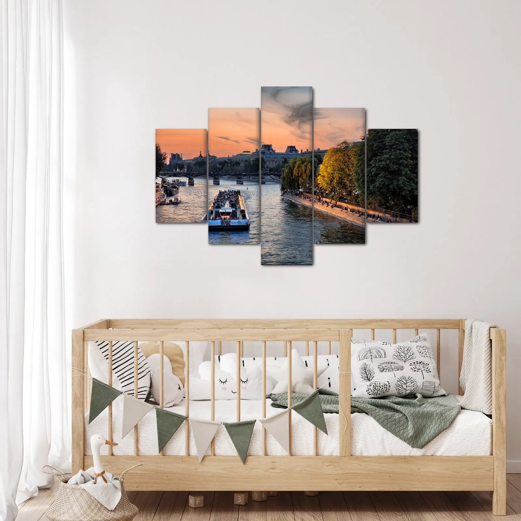 Tablou - gondole italiene (150x105 cm)