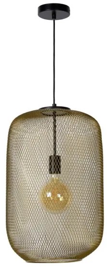 Lustră pe cablu MESH 1xE27/40W/230V alămie Lucide 45385/35/02