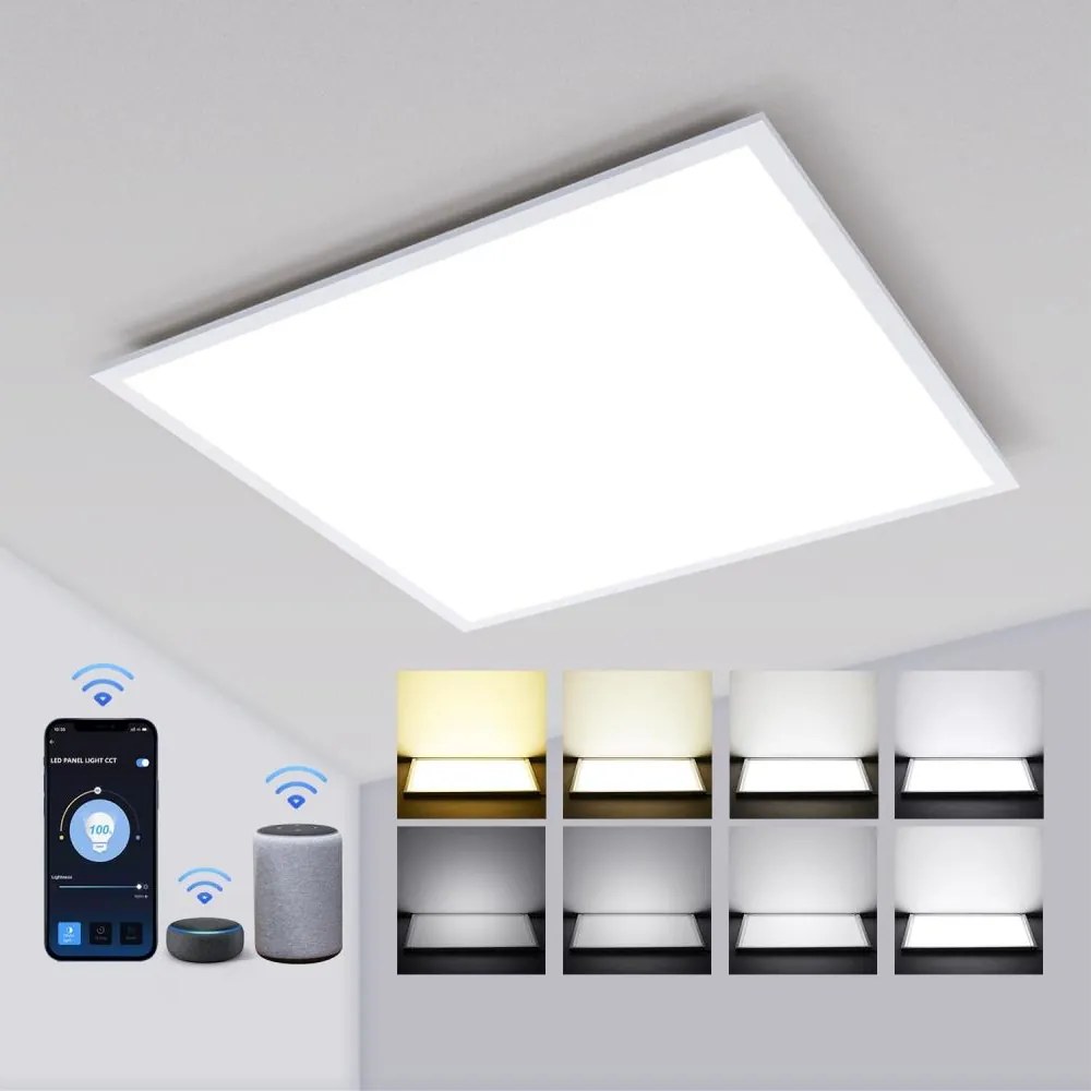 Panou LED încastrat Aigostar LED/36W/230V 60x60 cm