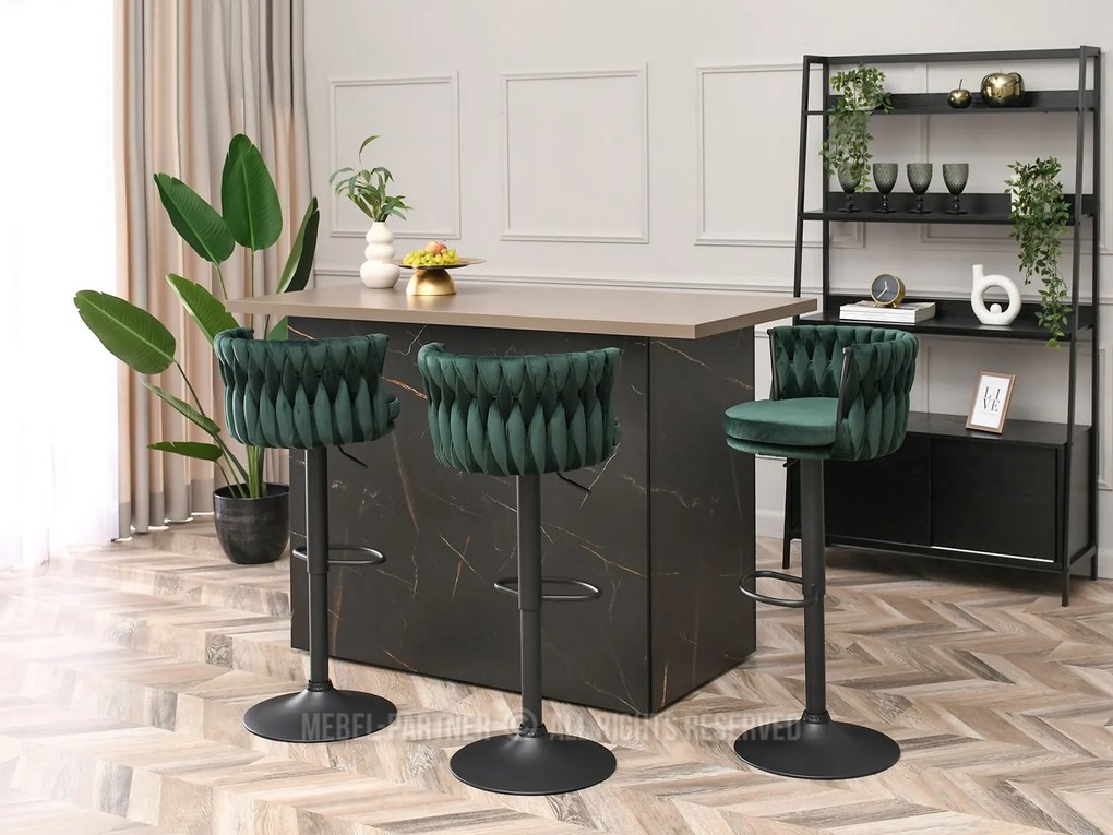 Scaun Adel (verde + negru). 1110646