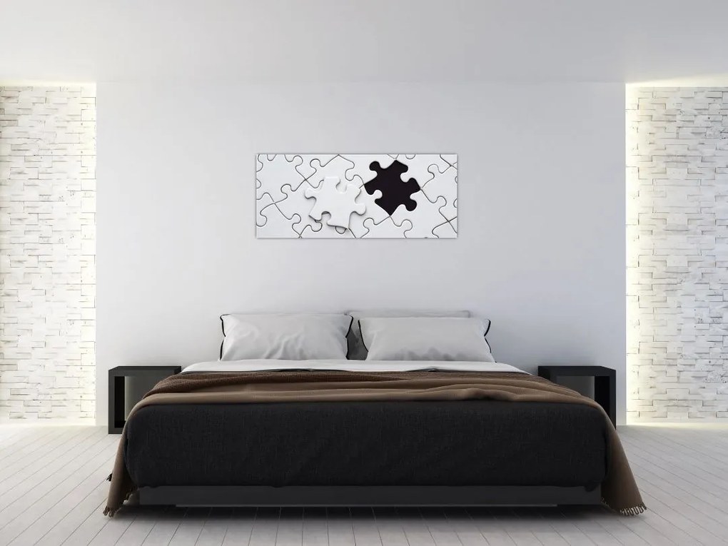Tablou cu puzzle (120x50 cm)