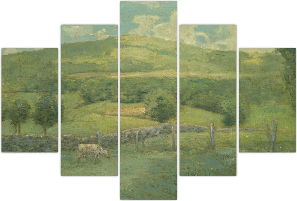 Tablou - Julian Alden Weir, Obweebetuck, reproducere (150x105 cm)