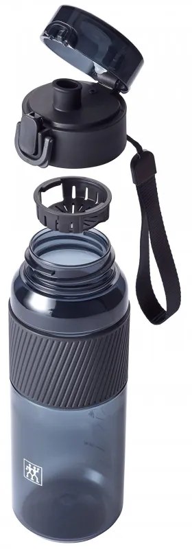 Sticla pentru apa Zwilling 1024178, 680 ml, Tritan, Rezistenta la impact si varsare, Filtru fructe, Fara BPA, Verde