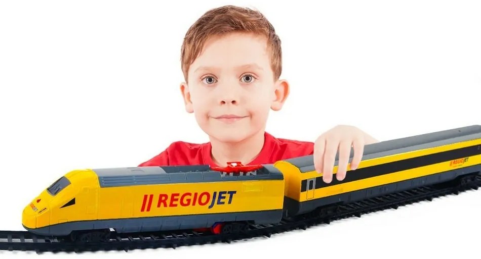 Tren Rappa RegioJet cu sunet și lumină, 53,5 cm