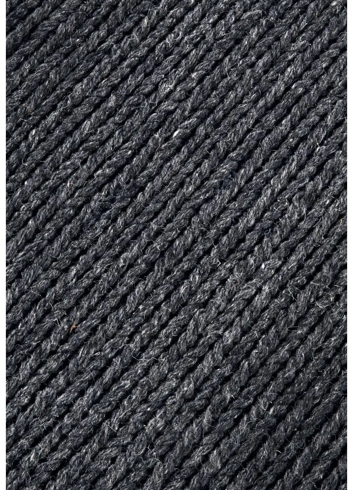 Covor tip traversă gri închis țesut manual din lână 80x200 cm Francois – Villeroy&Boch