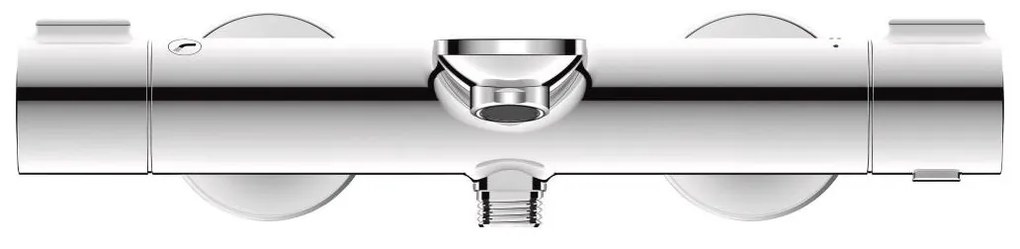 Duravit Wave baterie cada-dus perete cu termostat crom WA5220000010