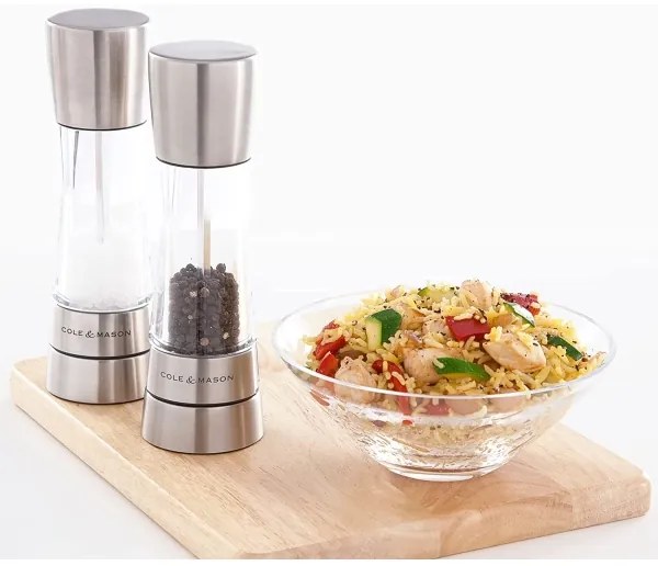 Cole&Mason - Râșniță piper DERWENT 19 cm crom lucios