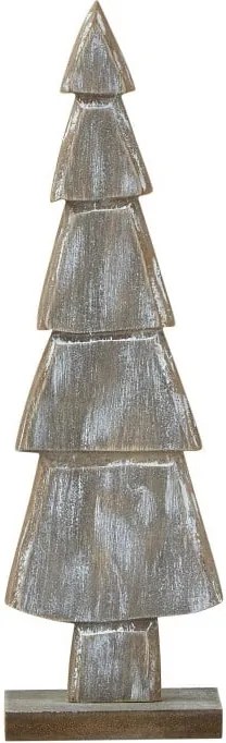 Figurină decorativă din lemn KJ Collection Tree, înălțime 30,5 cm