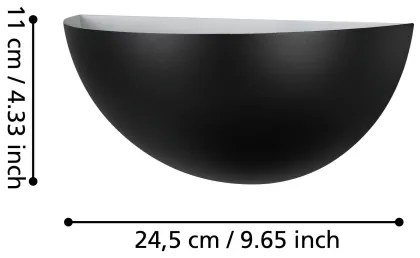 Aplică TANURA 1xE27/25W/230V Eglo 900343