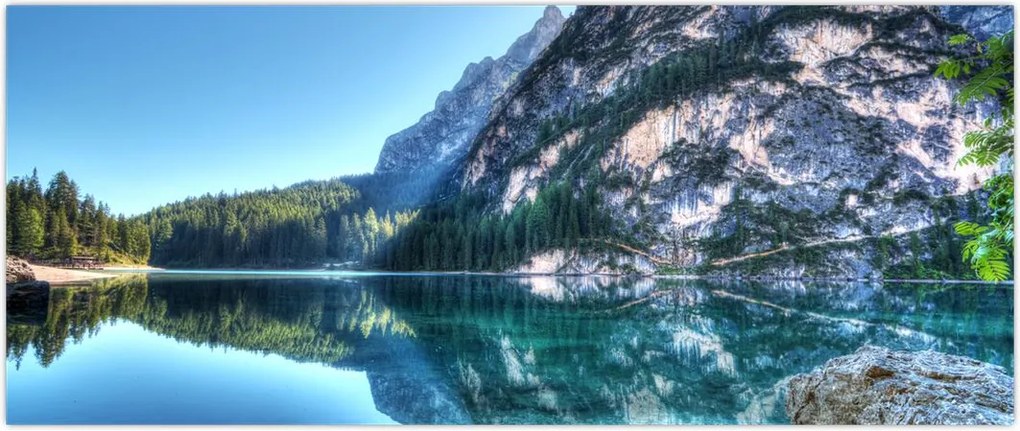 Tablou - Lac montan (120x50 cm)