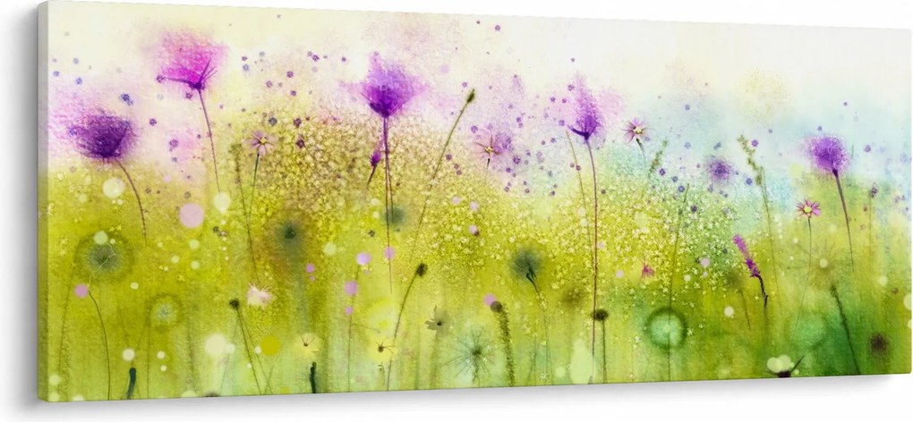 Tablou - Flori de luncă (120x50 cm)
