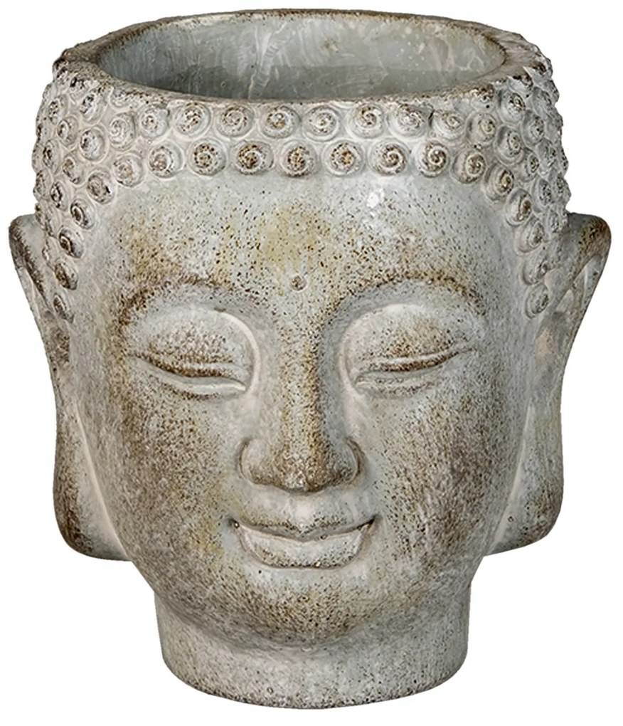 Ghiveci de flori Buddha 12x11x13 cm