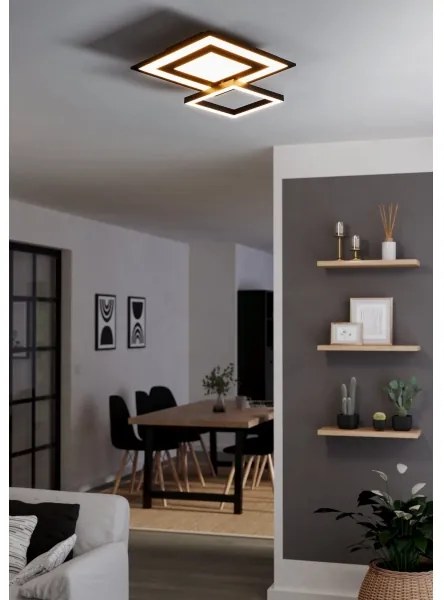 Plafonieră LED RGBW dimabilă SALITERAS-Z LED/21,6W/230V Eglo 900025