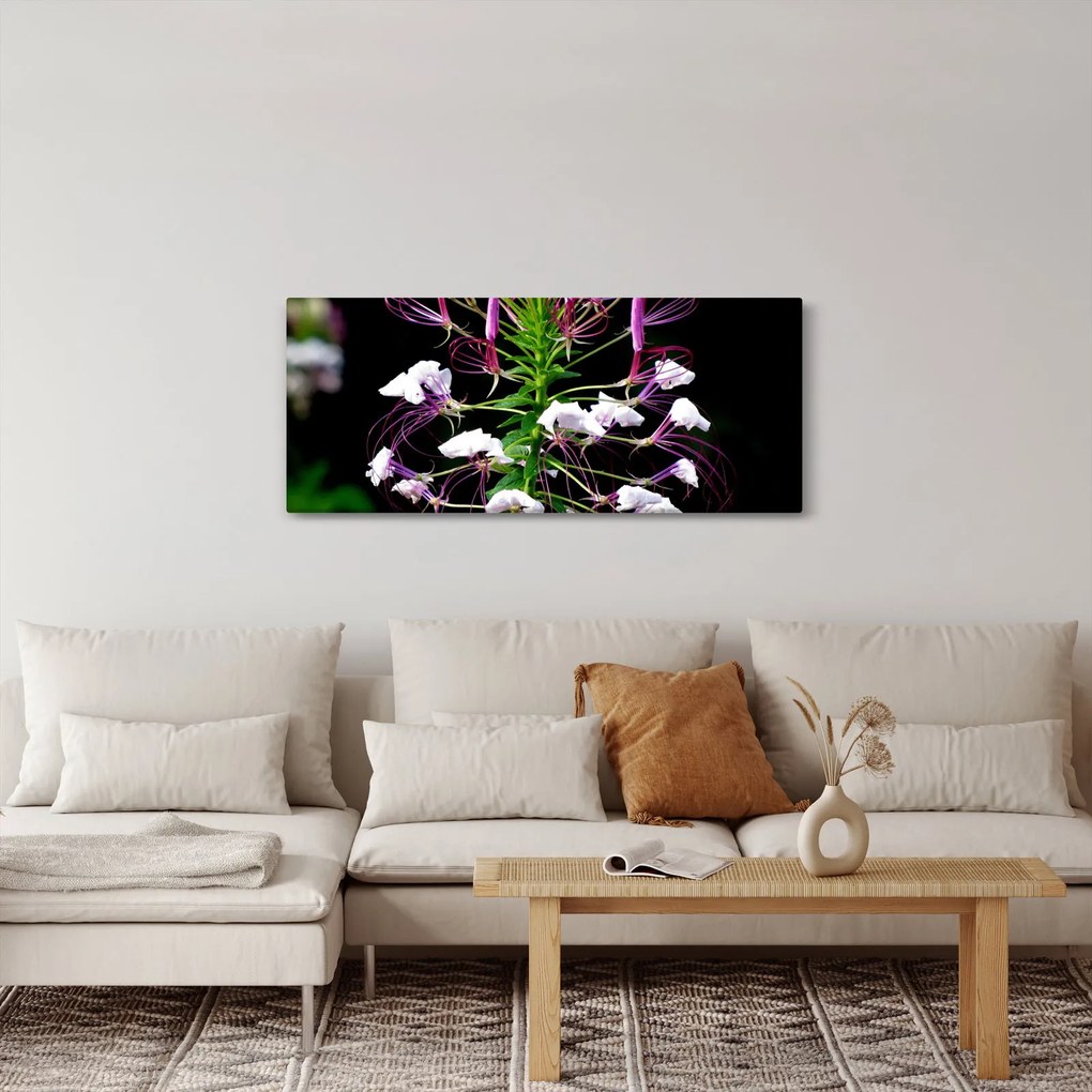 Tablou cu floare (120x50 cm)