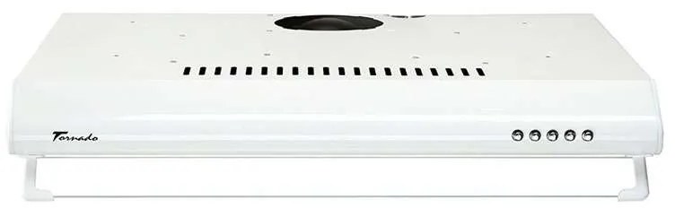 Hota traditionala Tornado Bona 10 (50) LED, 1 motor, latime 50 cm, absorbtie 380 m3/ora, filtru anti-grasimi aluminiu 5 straturi, Alb