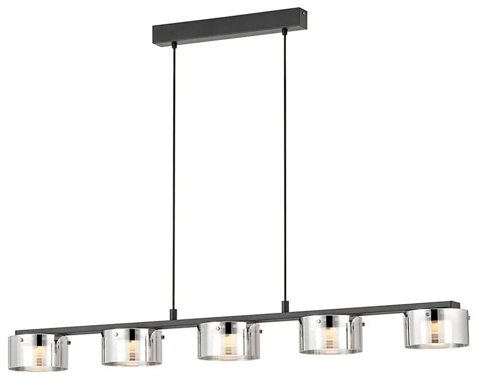 Lustră LED dimabilă pe cablu COPILLOS 5xLED/5,4W/230V Eglo 39875