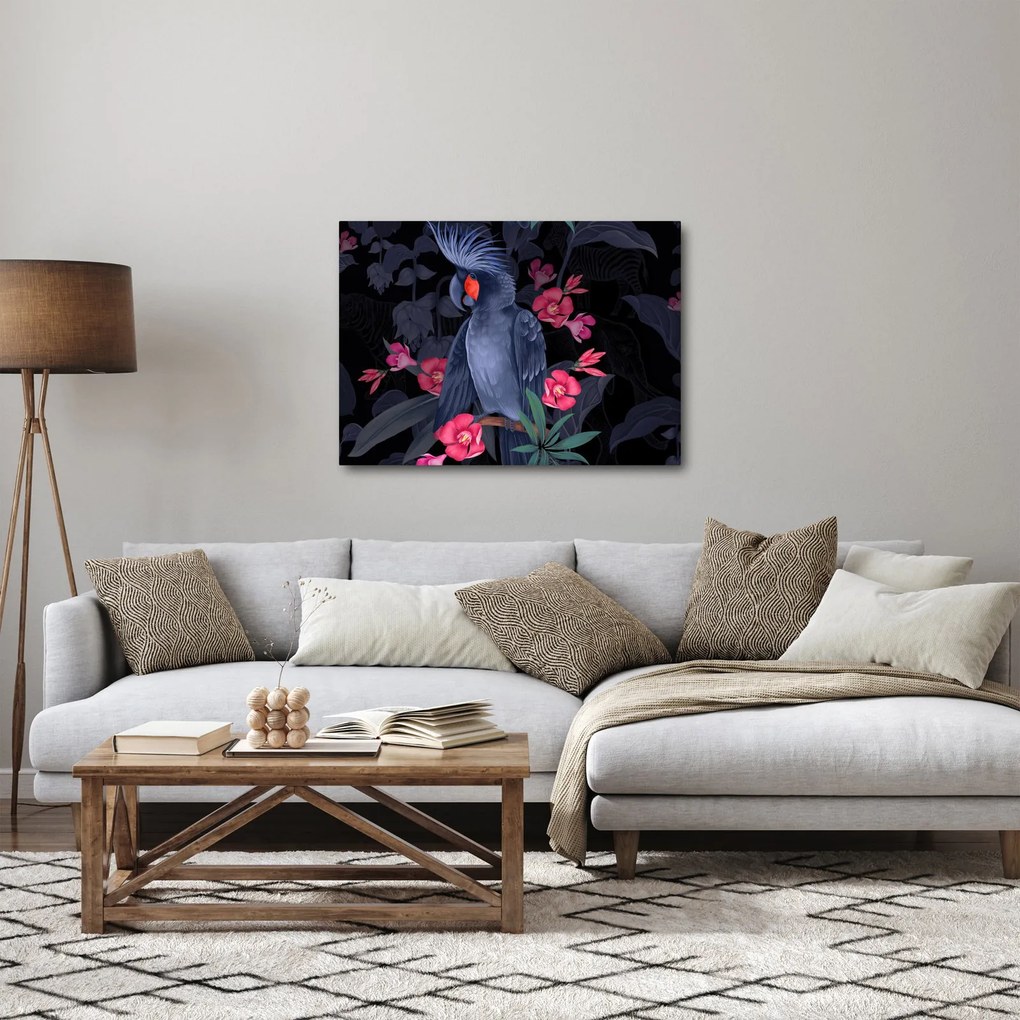 Tablou - Păpădia între flori (70x50 cm)