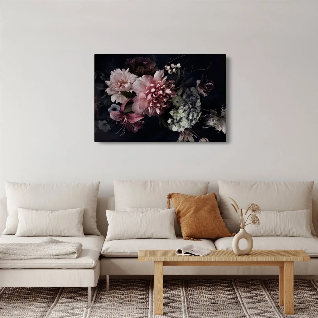 Tablou cu buchet (90x60 cm)