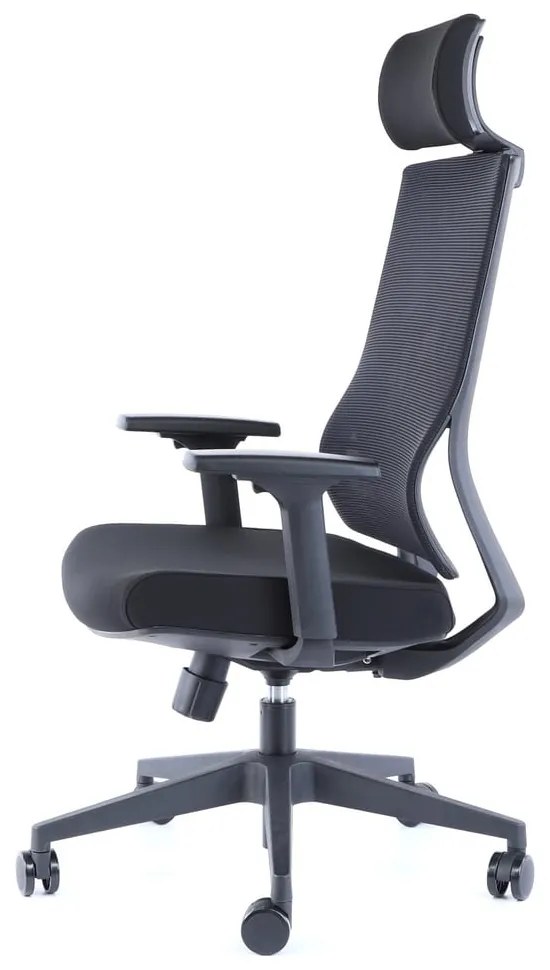 Scaun de birou Claudio 1 + 1 GRATUIT, negru