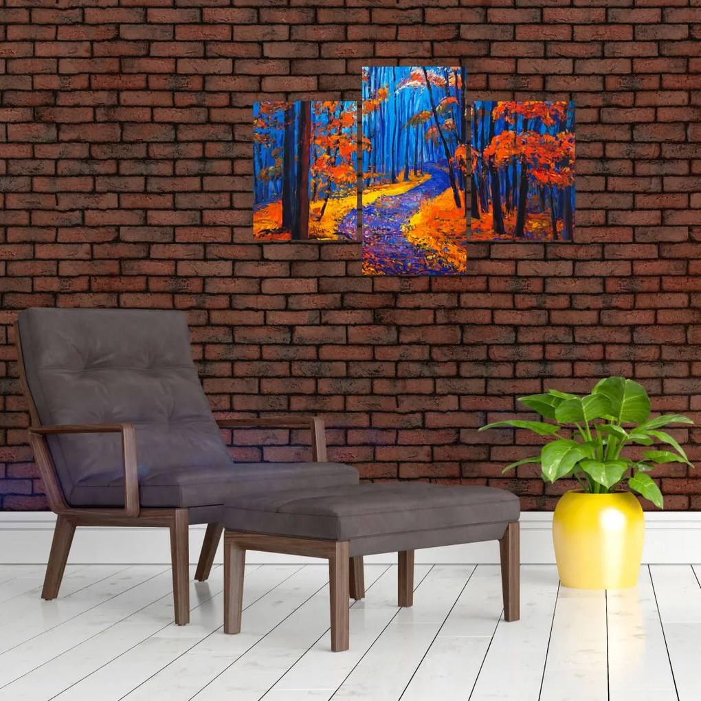 Tablou - Pădurea toamna (90x60 cm)