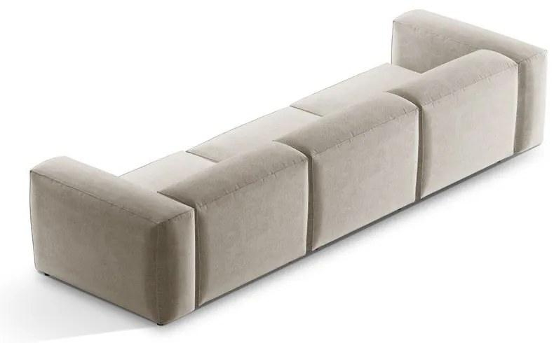 Canapea bej 364 cm Bergamo – Cosmopolitan Design