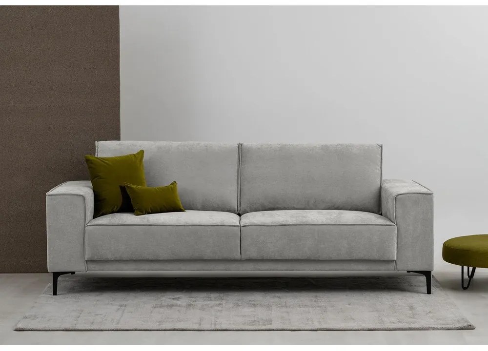 Canapea gri deschis 224 cm Copenhagen – Scandic