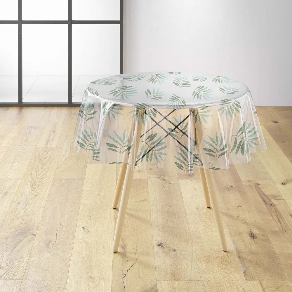 Față de masă lavabilă ø 140 cm Verdalis – douceur d'intérieur