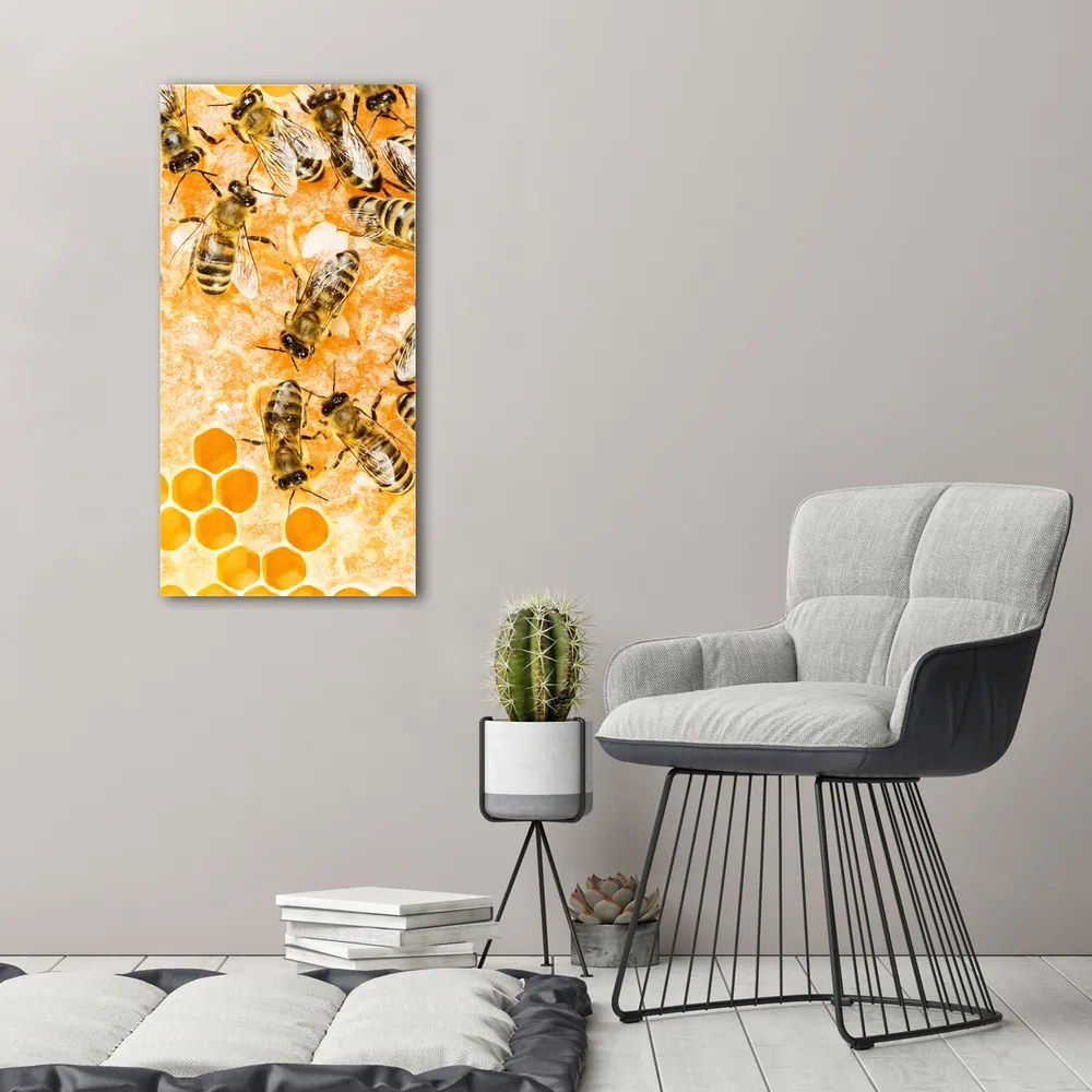 Imprimare tablou canvas Albinele lucrătoare