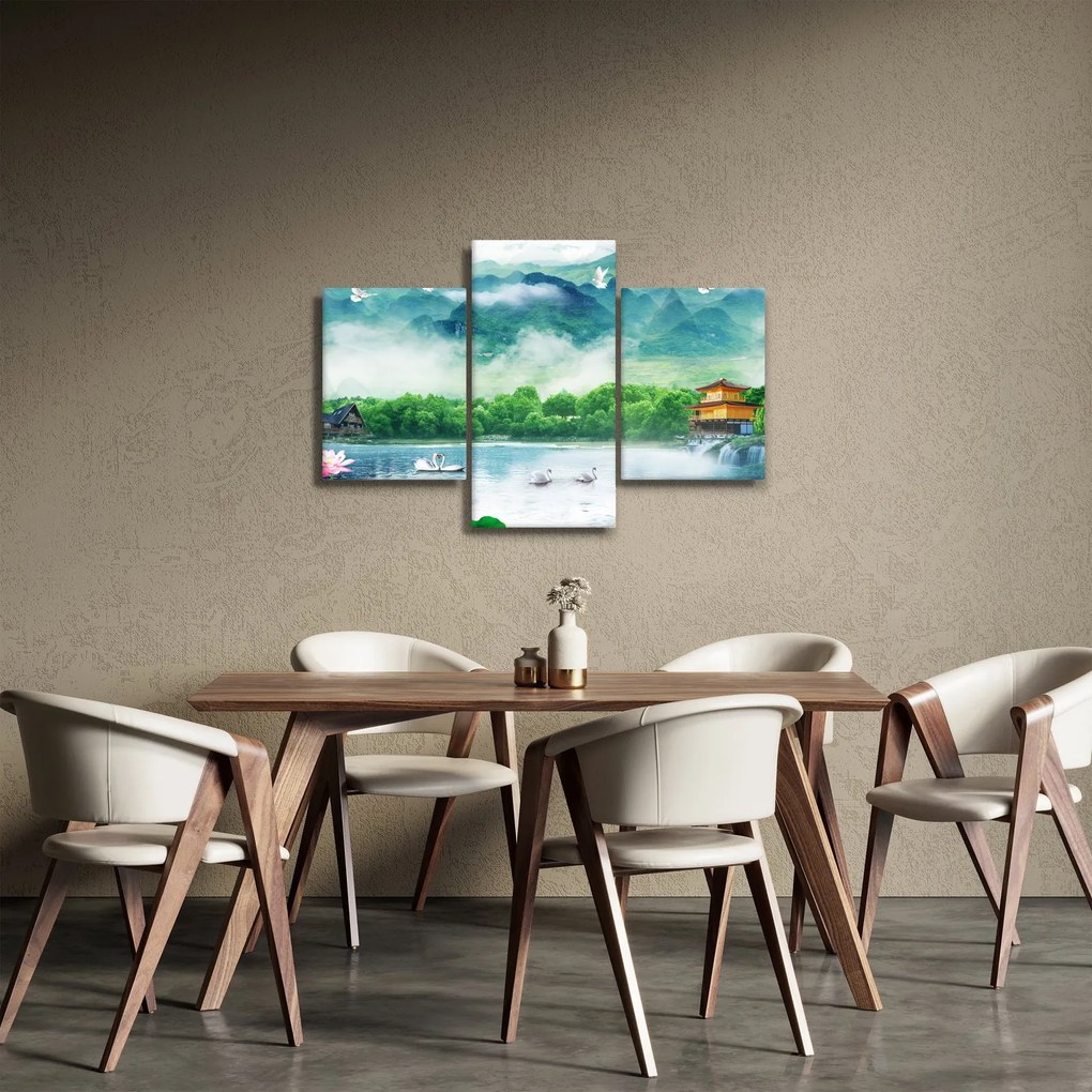 Tablou - Peisaj de vis (90x60 cm)