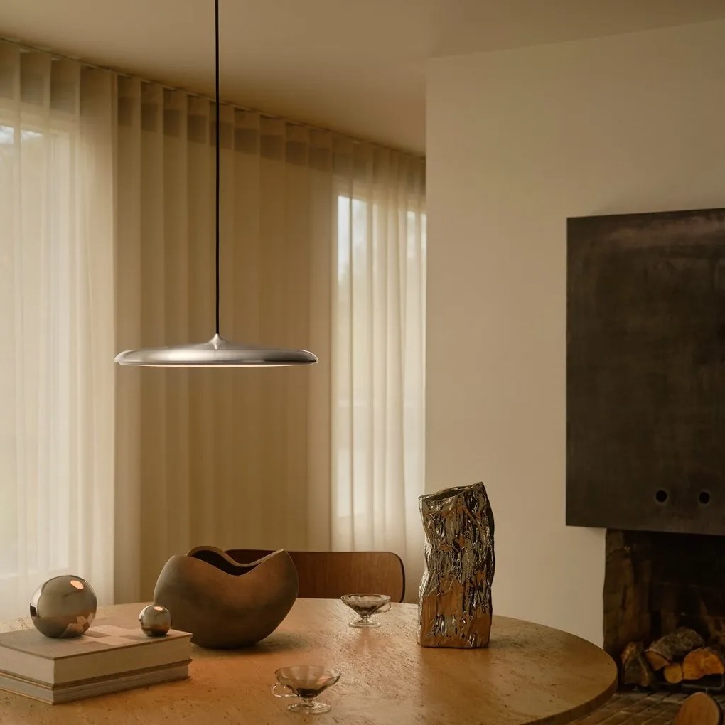 Lustra, Pendul LED, Design Nordic Minimalist, Artist 40cm, Stainless steel