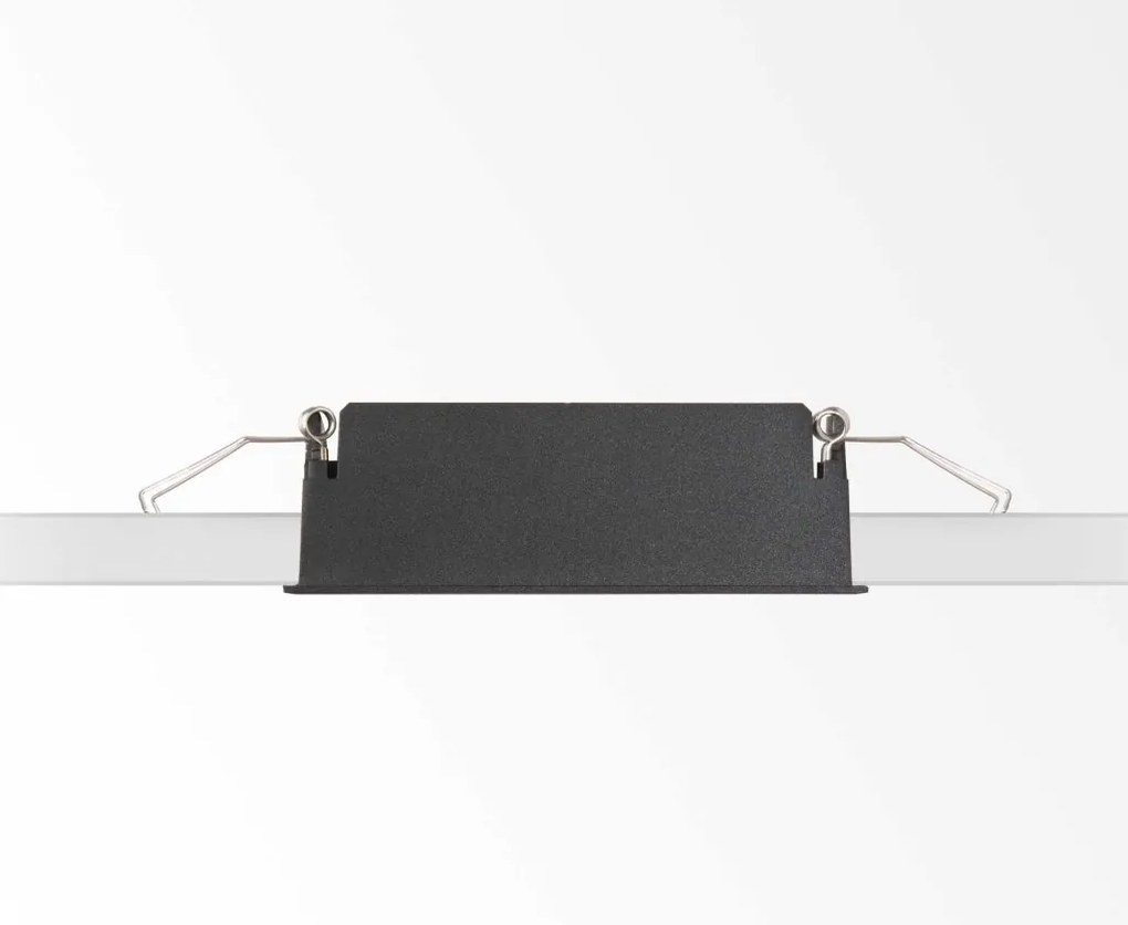 Proiector LED incastrabil design slim Lika 10w 3000k negru/alb