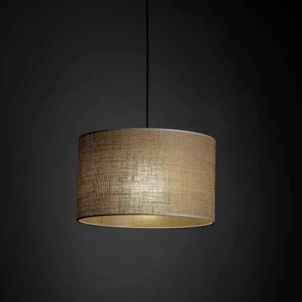 Lustră pe cablu pentru sistem de șină trifazic TRACER 1xE27/15W/230V d. 38 cm negru/maro