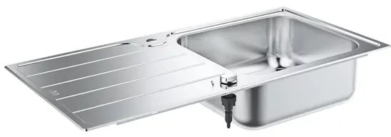 Chiuveta inox Grohe K500 100x50.1 cm 1 cuva cu picurator