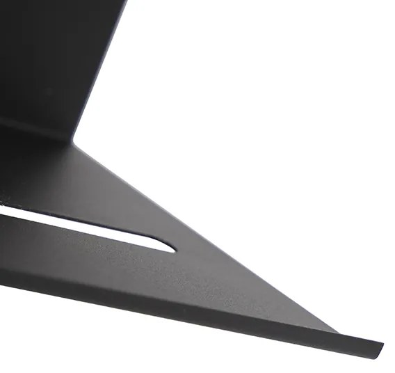 Lampa de perete moderna neagra ajustabila - Muro